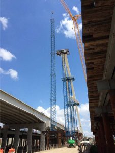 Monday, May 4, 2015: Erection of Arch FW Towers A4‐E